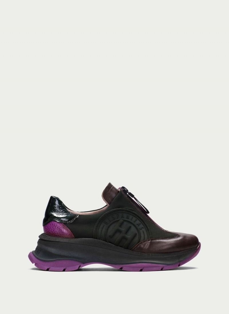 Adidasi Dama Hispanitas Alaska Verzi Maro Violet | CYK5555HL