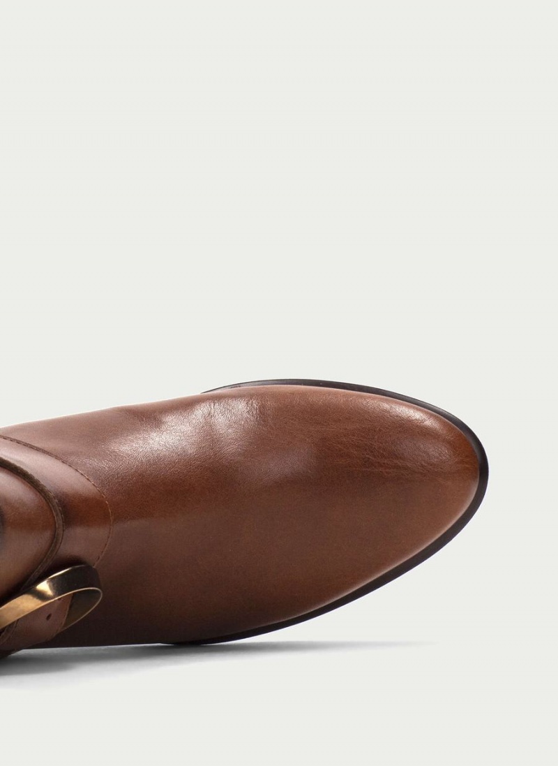 Botine Dama Hispanitas Madeira Maro Inchis | TQT455OE