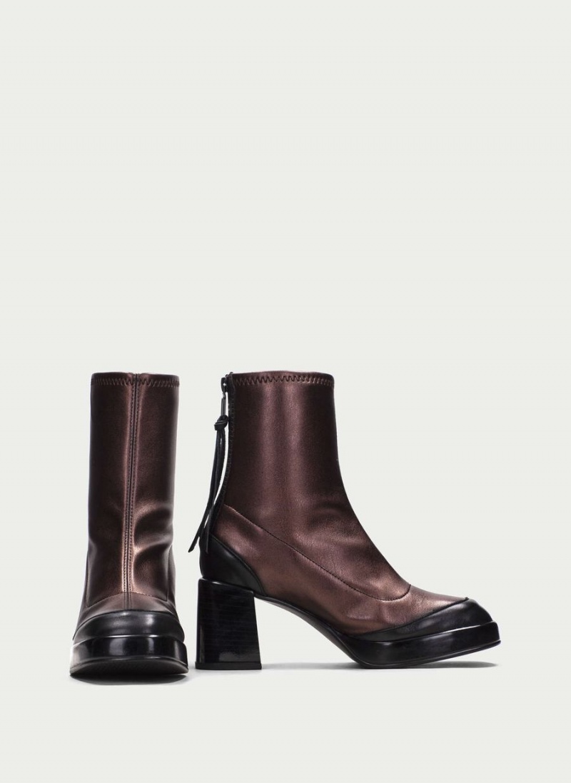 Botine Dama Hispanitas Tokio Negrii Maro | IQI8936BR