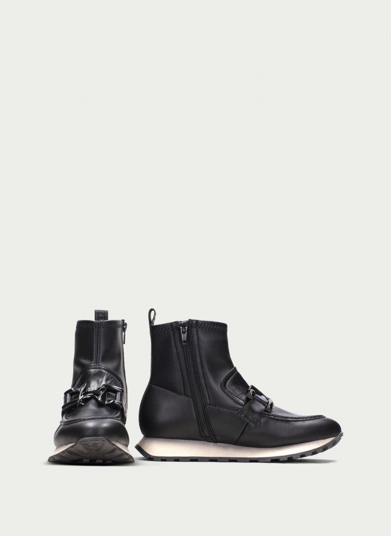 Botine Sport Dama Hispanitas Loira Negrii | UMP9926QV