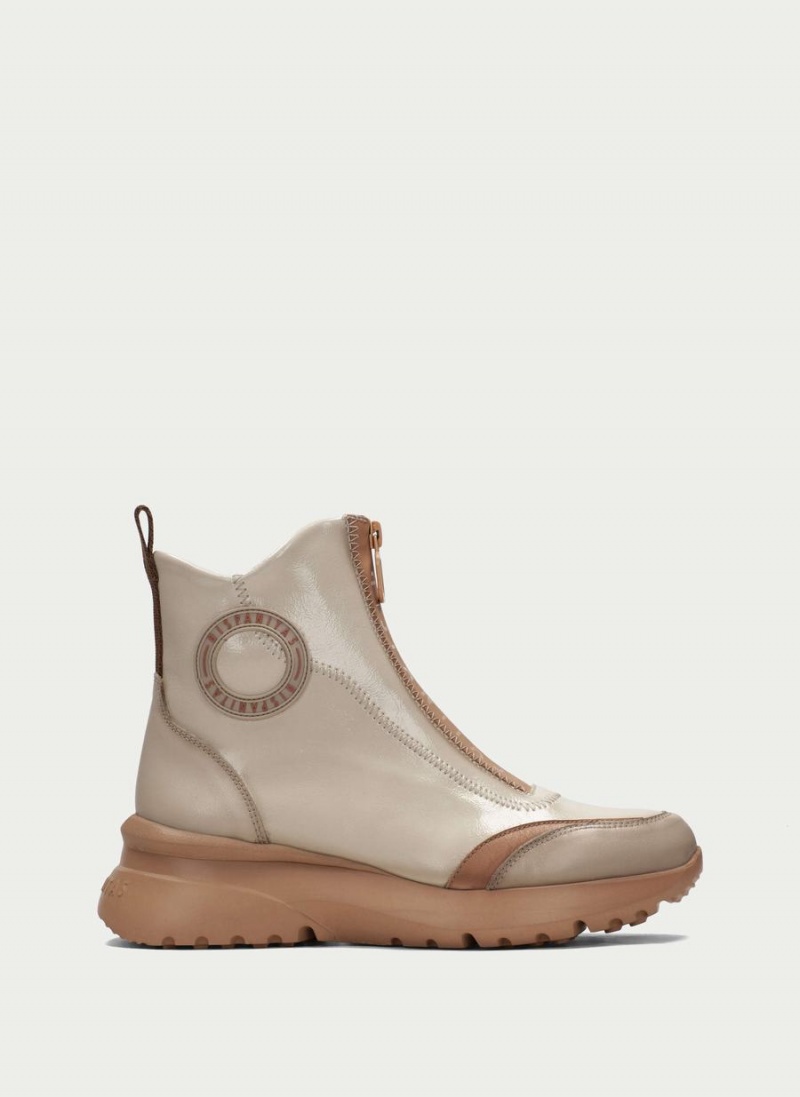 Botine Sport Dama Hispanitas Polinesia Albi | XNK3821PK