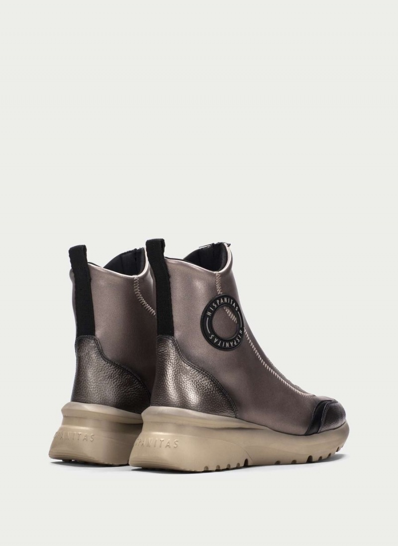 Botine Sport Dama Hispanitas Polinesia Argintii | UYN251VY