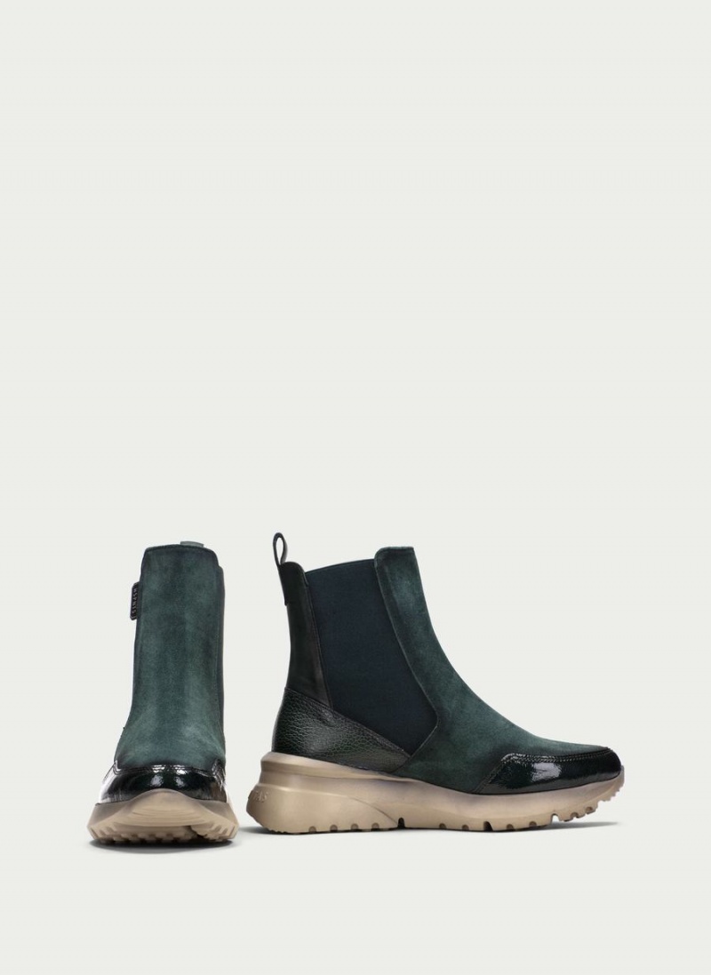 Botine Sport Dama Hispanitas Polinesia Verzi | KSH4313FR