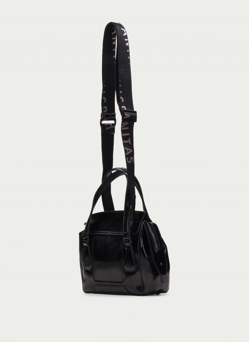 Geanta de Mana Dama Hispanitas Top Handle Negrii | XDK3186DV