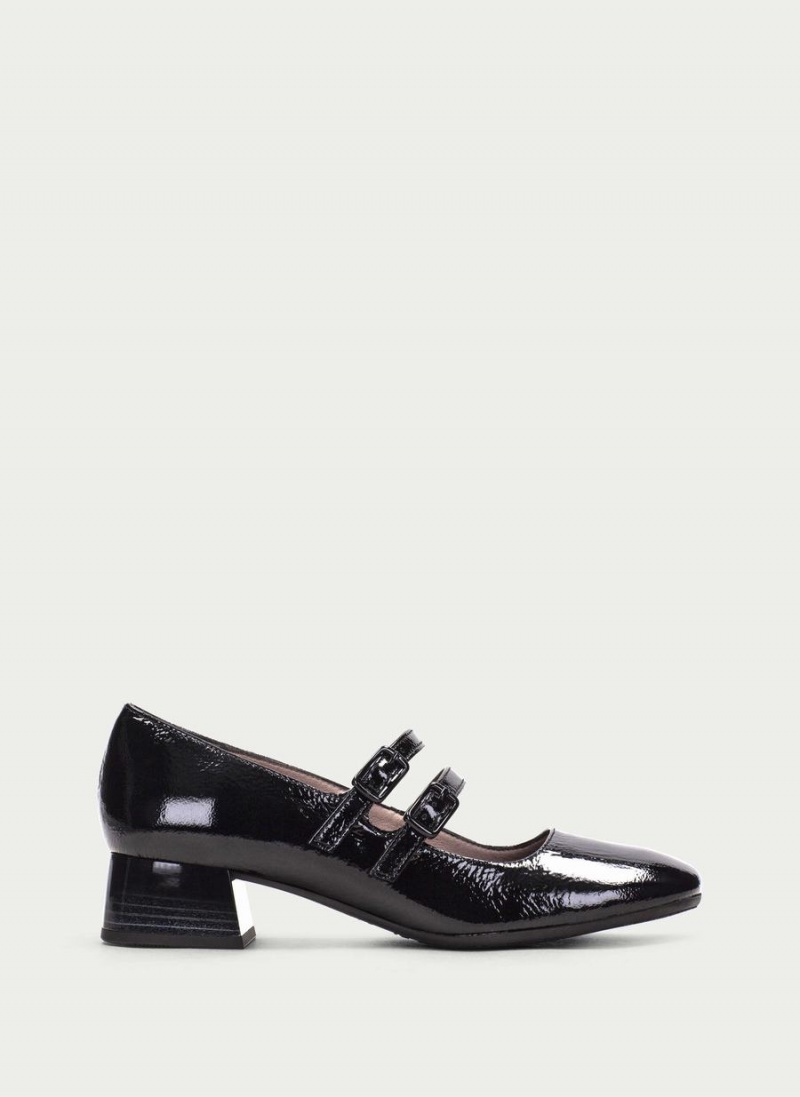 Pantofi Mary Jane Dama Hispanitas Manila Negrii | CMP1715FN