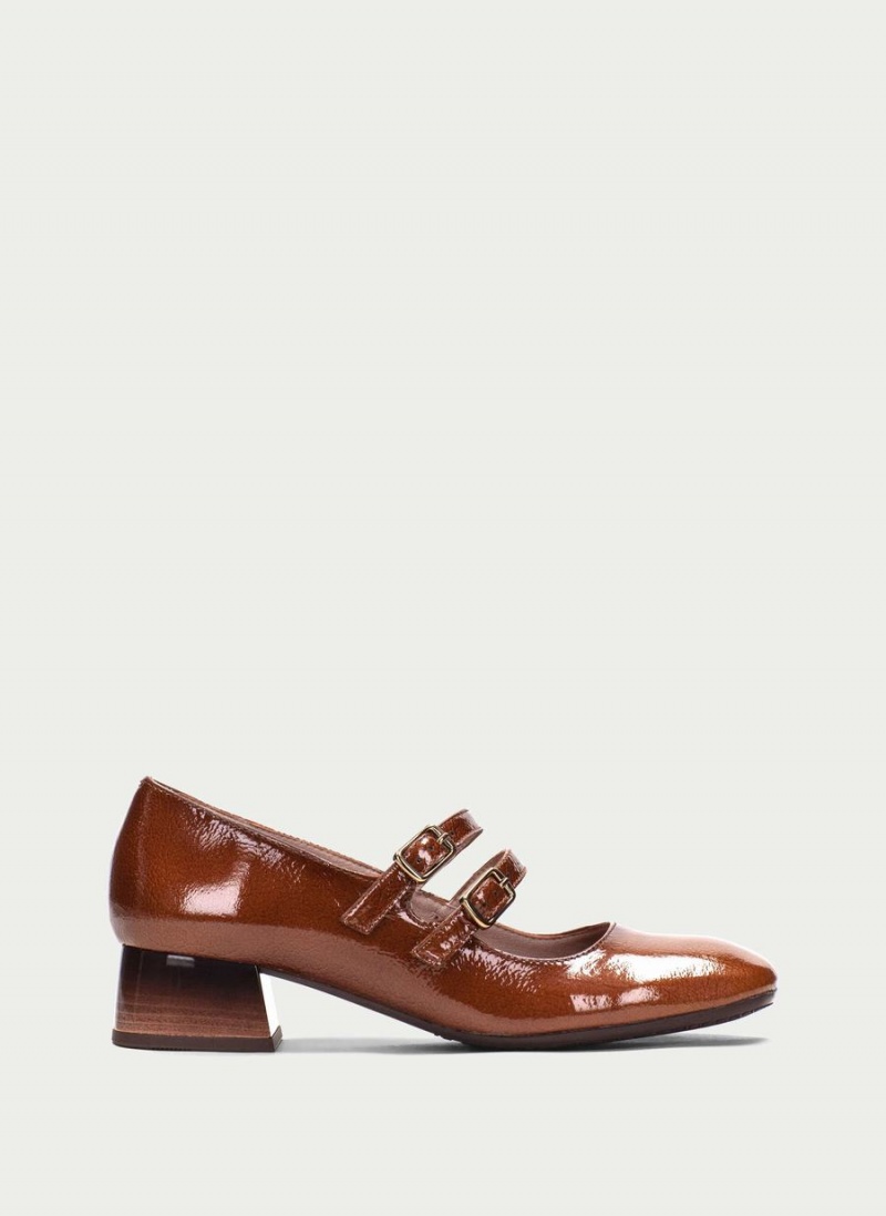 Pantofi Mary Jane Dama Hispanitas Manila Maro Inchis | HMN1491JI