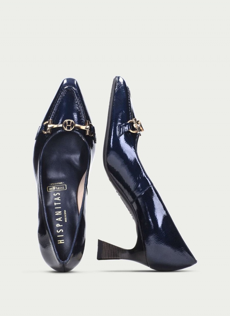 Pumps Dama Hispanitas Dalia Bleumarin Albastri | CWY143CK