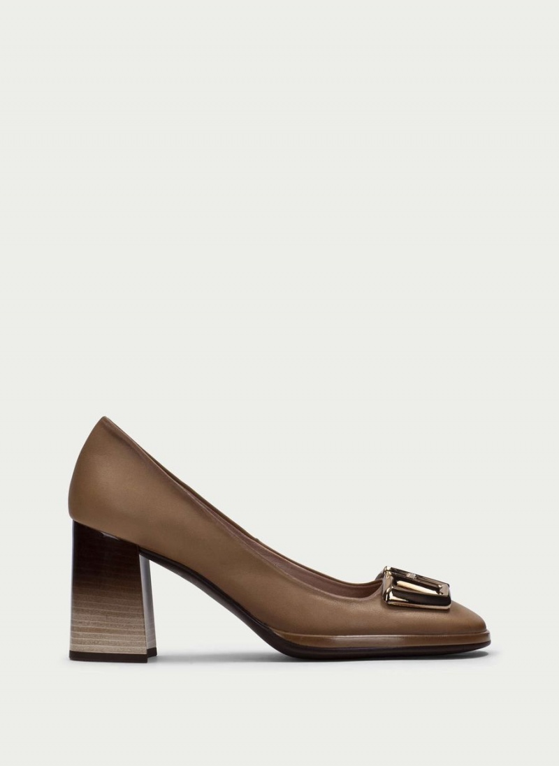 Pumps Dama Hispanitas Monaco Kaki | IMB3089CN